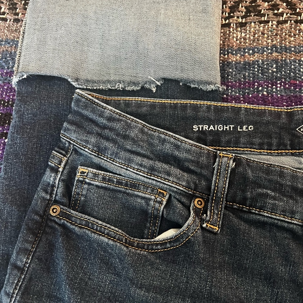 St. John’s Bay straight leg cuffed crop jeans…size 14. Great condition. - Picture 3 of 6